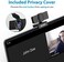 NexiGo 1080P Business Webcam with MicrophonePrivacy Cover N60 USB HD Camera 110-degree Wide Angle Plug and Play Computer.