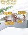 Feraco Copper Bracelet for Women, Ultra Strength Magnetic Bracelets, 99. 99% Pure Copper Cuff Bangle with 3500 Gauss Neodymium Magnets, Adjustable, Vintage Flower Collection.
