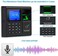 LIBO Smart Home Intelligent Biometric Fingerprint Time Attendance Machine Time Clock Recorder Employee Check-in Device Access Control Keypad with RFID Key fobs.