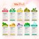 BR&Uuml;UN Peel-Off Jelly Mask Premium Modeling Rubber Mask Spa Set - 10 Treatments (24k Gold, Lavender, Kiwi, Peppermint, Egyptian Rose, Matcha, Chamomile, Tea tree, Jazmine.