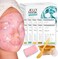 BR&Uuml;UN Peel-Off Jelly Mask Premium Modeling Rubber Mask Spa Set - 10 Treatments (24k Gold, Lavender, Kiwi, Peppermint, Egyptian Rose, Matcha, Chamomile, Tea tree, Jazmine.