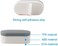 iFealClear 8 Pcs Universal Toilet Seat Bumpers, Toilet Lid Rubber Bumpers Replacement Kit with 8 Extra Thickness Pads for Changing Heights, Strong Adhesion Bidet Toilet Bumpers for Home, Hotel, Hospit