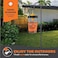 SEWANTA Fly Traps Outdoor [Set of 3] with Dissolvable Non-Toxic Bait - Reusable Hanging Bug Catcher Killer for All Flies for Outside Bug Control Patios, Barns, Ranches Etc. Hanging Fly Traps with Tie