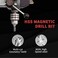S&amp;F STEAD &amp; FAST SF STEADFAST Annular Cutter Set 6 Pcs, Weldon Shank 3/4&rdquo;, Cutting Depth 1&rdquo;, Outside Diameter 1/2 to 1-1/16 Inch, Mag Drill Bits Kit for Magnetic Drill Press.