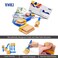 فرشاة طلاء VNKI ChalkWax للأثاث - 6 قطع من فرش الطلاء للطلاء وإعادة التشطيب (1، 1.5، 2، 2.5، 3، 4 بوصة).