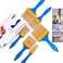 فرشاة طلاء VNKI ChalkWax للأثاث - 6 قطع من فرش الطلاء للطلاء وإعادة التشطيب (1، 1.5، 2، 2.5، 3، 4 بوصة).