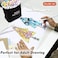 Shuttle Art 101 Colors Dual Tip Alcohol Based Art Markers,100 Colors plus 1 Blender Permanent Marker Pens Highlighters with Case Perfect for Illustration Adult Coloring Sketching and Card Making.