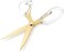 OfficeGoods AcrylicStainless Steel 9" Scissors - Modern Design for the Stylish Home, Office, or School - Perfect for ArtsCrafts, Scrapbooking, Fabric,Sewing - Gold.