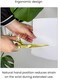 OfficeGoods AcrylicStainless Steel 9" Scissors - Modern Design for the Stylish Home, Office, or School - Perfect for ArtsCrafts, Scrapbooking, Fabric,Sewing - Gold.