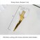 OfficeGoods AcrylicStainless Steel 9" Scissors - Modern Design for the Stylish Home, Office, or School - Perfect for ArtsCrafts, Scrapbooking, Fabric,Sewing - Gold.