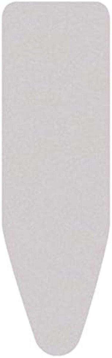 Brabantia Size C (124 x 45cmIroning Board Cover with Thick 8mm Padding (MetallisedEasy-Fit, 100% Cotton.