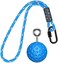 مقابض SELEWARE Pull Up Power Ball Hold Grips متينة وغير قابلة للانزلاق، أداة تدريب القوة لتسلق الصخور، تمارين السحب لأعلى، تمارين Kettlebells، اللياقة البدنية، تمارين التسلق، أزرق (عبوة من قطعتين).