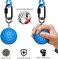 مقابض SELEWARE Pull Up Power Ball Hold Grips متينة وغير قابلة للانزلاق، أداة تدريب القوة لتسلق الصخور، تمارين السحب لأعلى، تمارين Kettlebells، اللياقة البدنية، تمارين التسلق، أزرق (عبوة من قطعتين).
