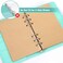 OMEYA A6 Refill Paper, 320 Pages A6 Loose Leaf Paper 6 Hole Notebook Refills for 6 Ring Refillable Binder Notebook Planner Diary Journals Painting Personal Organiser-Line Pages.