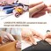 WONVOC Long Sewing Needles, 5 Sizes - 3. 5/3. 9/4. 9/5. 9/6. 9'', Stitching Needles, Large-Eye Hand Quilting Needles, Hand Sewing Needles for Thick Cushion, Sofa, Curtain, Carpet, Act Crafts.