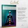 ZATNY Travel Chakra Crystals and Healing Stones Collection - 7 Chakra Set Tumbled Stones, Chakra Pendulum, Interchangeable Cage Necklace, Reference Card, Portable Case, Ebook.