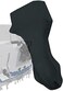 Softclub Outboard Motor Cover 60-90 HP, Full Motor Outboard Cover, Waterproof, 600D Heavy Duty Fabric, Black Boat Motor Covers Fit for 90 HP Motors.