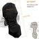 Softclub Outboard Motor Cover 60-90 HP, Full Motor Outboard Cover, Waterproof, 600D Heavy Duty Fabric, Black Boat Motor Covers Fit for 90 HP Motors.