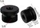 SAVITA 2pcs Mic Foot Adapter Screw Thread Adapter 1/4 Female to 5/8 Male Tripod Screw Adapter for Camera Monitor Microphone Stand.