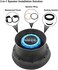 RECOIL SPB65 Foldable Silicone 6. 5&rdquo; Car Speaker Baffle Kits with Egg Crate Foam for Sound Quality Improvement and Speaker Protection One Pair.