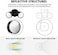 LUTEC 2 Packs P6221B 2000 Lumen 18 Watt 28 LED Dual-Head Flood Light Outdoor, Waterproof Exterior Security Wall Light for Patio, Garden,Yard-Black.