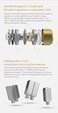 CCA C12 in Ear Monitor Headphones 5BA 1DD Hybrid HiFi IEM Earphones Noise Isolating Stereo Wired Earbuds for Musicians Audiophile Singers DJ（with mic.