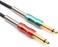 SiYear 6. 6FT XLR 3 Pin Male to Double 6. 35mm 1/4" TS Male Y Splitter Cable, Dual Mono Male (1/4 inch6. 35mm to XLR Male Plug Stereo Microphone Cables(2M.