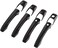 sportuli Black Mirror CoversDoor Handle Covers Replacement for 2011-2019 J-eep Grand CherokeeD-odge Durango.