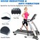 BXI Exercise Equipment Mat - 4 x 4 x 0. 8 Inches 4 Pcs Non Slip Noise Reduction Anti Vibration Treadmill Stationary Bike Mats, Heavy Duty Thick Steel Embedded Rubber Pad for Hardwood FloorsCarpet.
