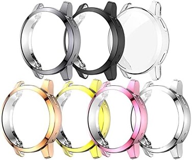 TenCloud Screen Protector Case Compatible with Garmin Vivoactive 4S/Venu 2S Smartwatch Accessories Covers Scratched Resistant Full Protective Cover for Venu 2S (7 Colors.