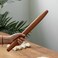 Muso Wood Sapele Wooden French Rolling Pin for Baking, Tapered Roller for Fondant, Pie Crust, Cookie, Pastry (French 15-3/4inch.