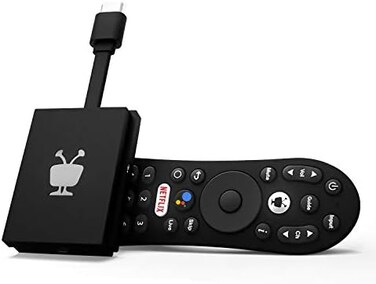 TiVo Stream 4K &ndash; Every Streaming App and Live TV on One Screen &ndash; 4K UHD, Dolby Vision HDR and Dolby Atmos Sound &ndash; Powered by Android TV &ndash; Plug-In Smart TV, One size.
