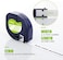 شريط لاصق من Label KINGDOM مكون من 8 قطع متوافق مع عبوات الورق Dymo Letratag 91330 10697، أسود على أبيض 1/2 بوصة × 13 قدم، شريط لاصق ذاتي لطباعة الملصقات Letra Tag LT-100T LT-100H Plus LT-200B.