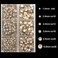 MASSIVE BEADS (Light Champagne- 4000Pcs Mixed Size Hot Fix Round Crystals Gems Glass Stones Hotfix Flat Back Rhinestones (Light Champagne.
