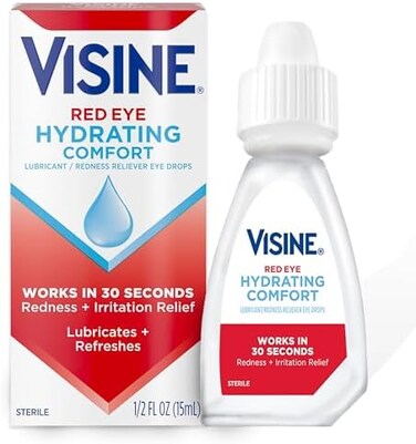 Visine Red Eye Hydrating Comfort Drops (0. 5fl. oz.