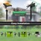 T-SUNUS Solar Color Landscape Spotlights, IP65 Waterproof Solar Powered spot Light Wall Lights, 2-in-1 Outdoor Solar Landscaping Light for Yard Garden Driveway Porch Walkway Pool Patio.