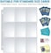 Sooez 120 Pack 9 Pocket Page Protector, Trading Card Sleeves Pages Baseball Pages for 3 Ring Binder, Card Sheets for Standard Size Cards, Pokemon Cards, Coupon, Sport Cards, Game Cards, Business Cards
