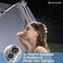 Hopopro 6 Functions Handheld Shower Head Set, 2020 Newest High Pressure Shower Head High Flow Hand Held Showerhead Set with 59 Inch Hose Bracket Teflon Tape Rubber Washers.