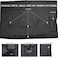 VIVO Flat Screen TV Cover Protector for 60 to 65 inch Screens, Universal, Outdoor, Weatherproof, Water Resistant, COVER-TV060B.