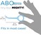 أداة إزالة التقويم الشفاف NCASE Aligner-B-Out (عبوة من 4 قطع زرقاء).
