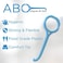 أداة إزالة التقويم الشفاف NCASE Aligner-B-Out (عبوة من 4 قطع زرقاء).