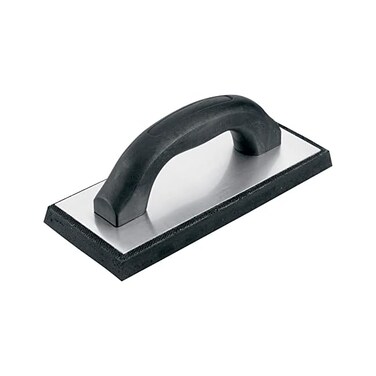 QEP 4 in. x 9. 5 in. Molded Rubber Grout Float with Non-Stick Gum Rubber.