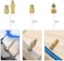 MAYJAM YASI Bicycle Presta Schrader Valve Adaptor, 16PCS Brass Bike Pump Adapters, Ball Pump Needle, Balloon Inflatable Toys Nozzle Inflator Adapter, Air Pump Accessories for Standard Pump or Air Comp