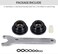 ELONN Hydraulic Cylinders Seal Kit for Rebuilding Outboard Front Mount Hydraulic Cylinders，2 Screw In End Glands with Wrench.