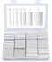 Wirefy 275 PCS Clear Heat Shrink Tubing Kit - 3:1 Dual Wall Tube - Adhesive Lined - Marine Grade Shrink Tubing.