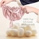 LilySilk Silk Bonnet for Sleeping Womens Sleep Cap 100% 19MM Mulberry Silk for Long Curly Hair Adjustable Stretchy.