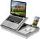 Lapgear Ergo Pro Lap Desk With 20 Adjustable Angles, Mouse Pad, And Phone Holder - Gray - Fits Up To 15. 6 Inch Laptops And Most Tablets - Style No. 49405.