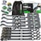 Rhino USA Ratchet Straps Tie Downs (4-Pack- 1 Inch x 15 Feet (1,823lb Break Strength- Ultimate Tie Down Straps with Safety S Hooks - Premium Straps for Trucks, Cargo, Moving, Appliances - Grey.