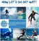 Skyone Dive Skins Full Body Swimsuit Wetsuit Scuba Rash Guard Diving Suit for Women Men Adult, Long Sleeve Swimwear One Piece UV Protection Quick Dry Sunsuit for Surfing Snorkeling Kayaking.