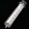 Gufastoe 1 Pack Glass Laboratory Syringes with Caps 100cc/ml for Industry.